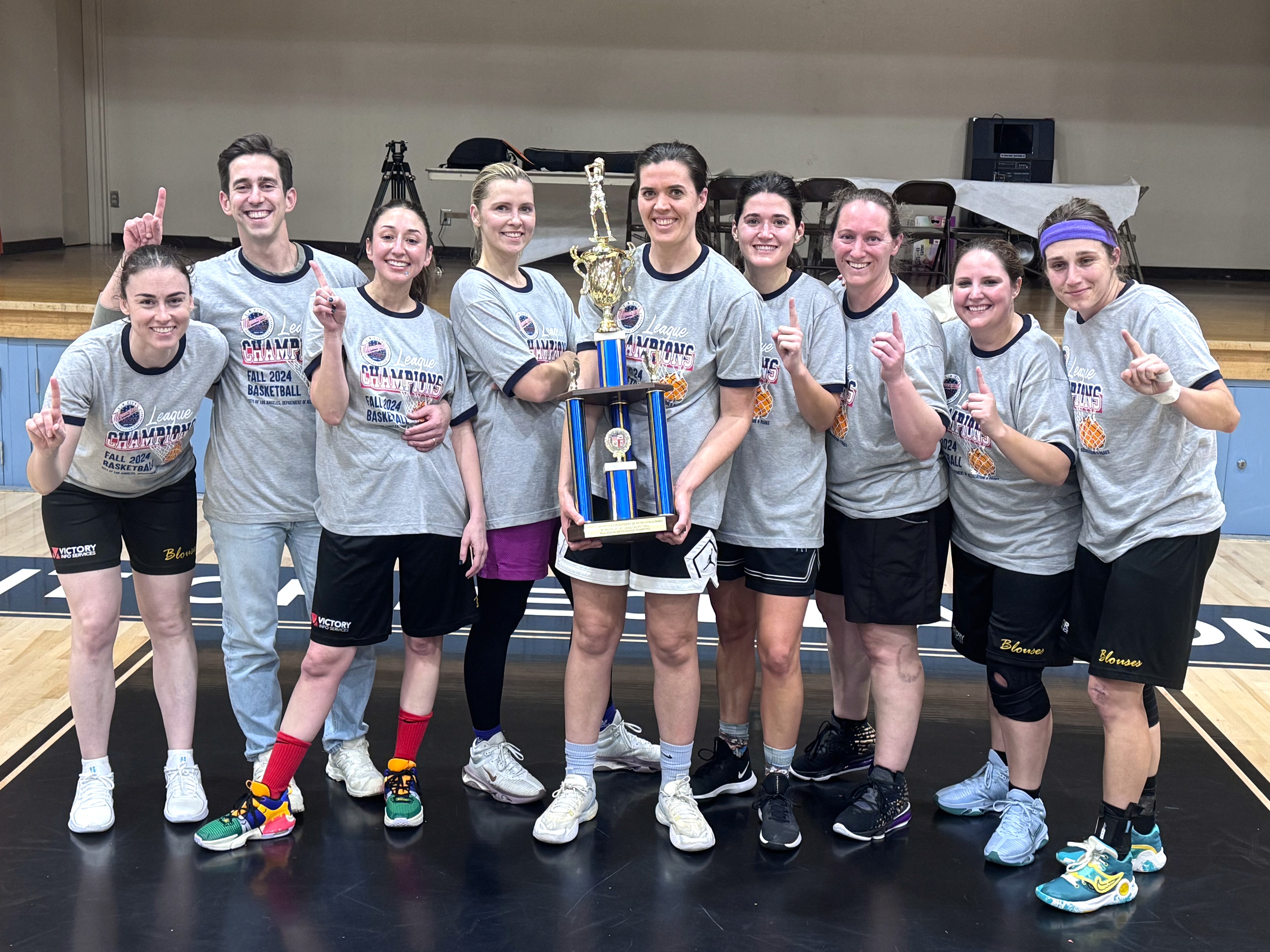 League F-402 Womens C+ League Champions - Blouses